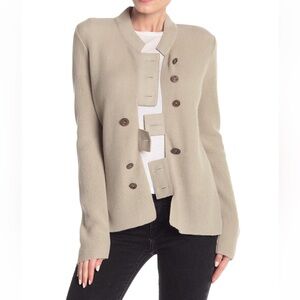 Beyond Threads Tabs Alpaca Cardigan Size L